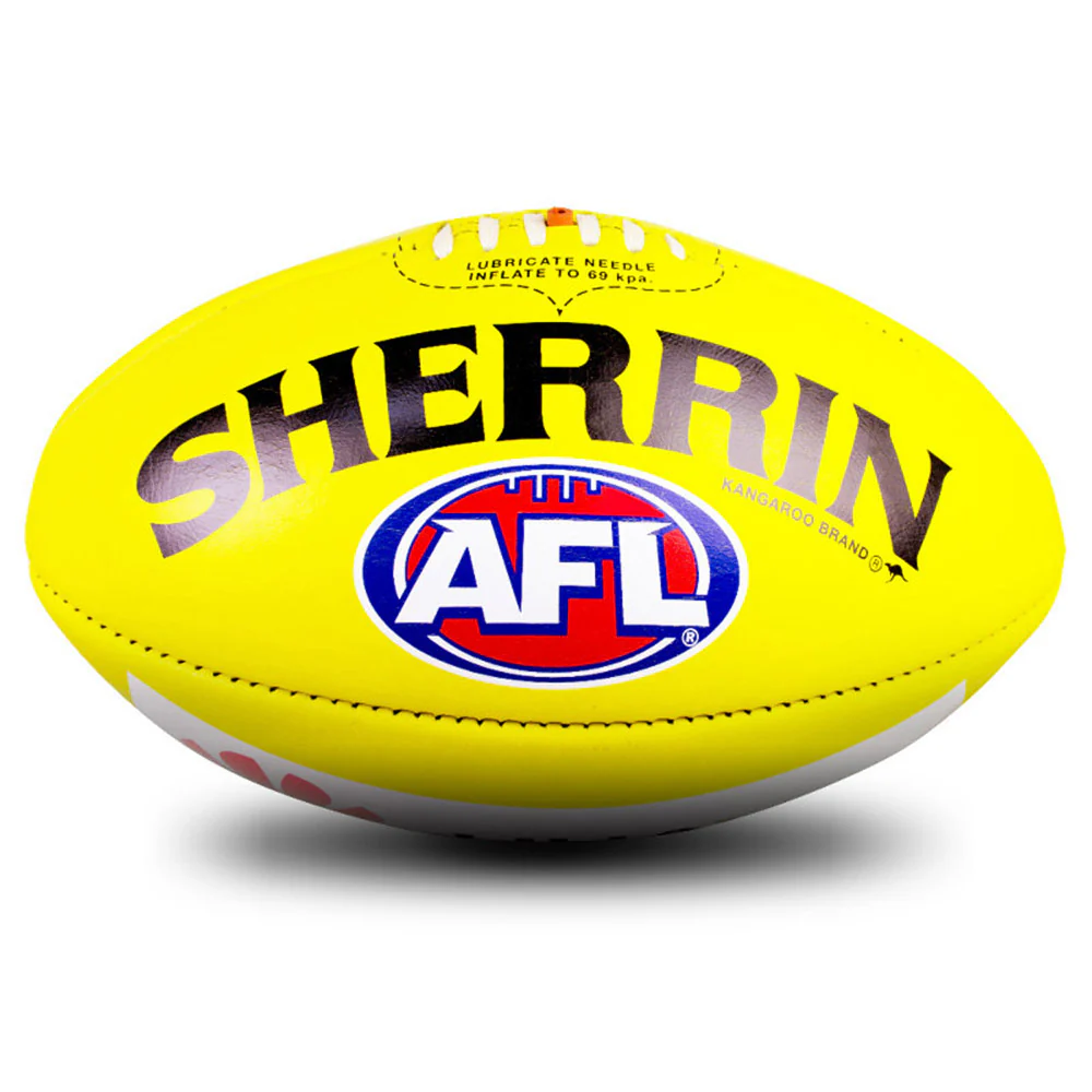 Gold Coast Suns Yellow Official Game Ball - Image 2