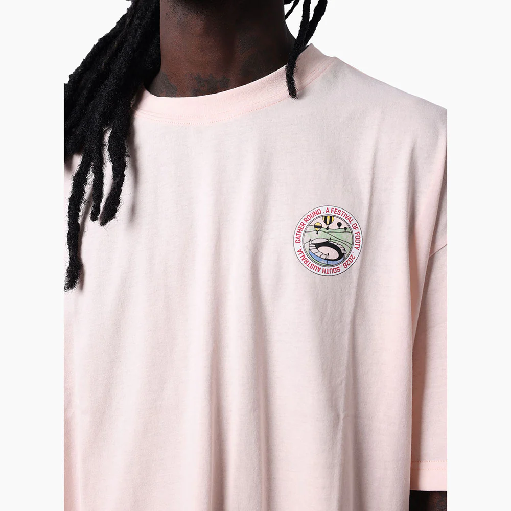Gather Round 2026 Unisex Baby Pink Tee - Image 4