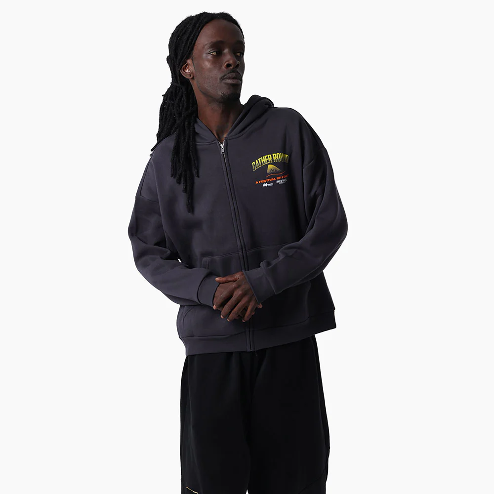 Gather Round 2026 Unisex Zip Hoodie - Image 3
