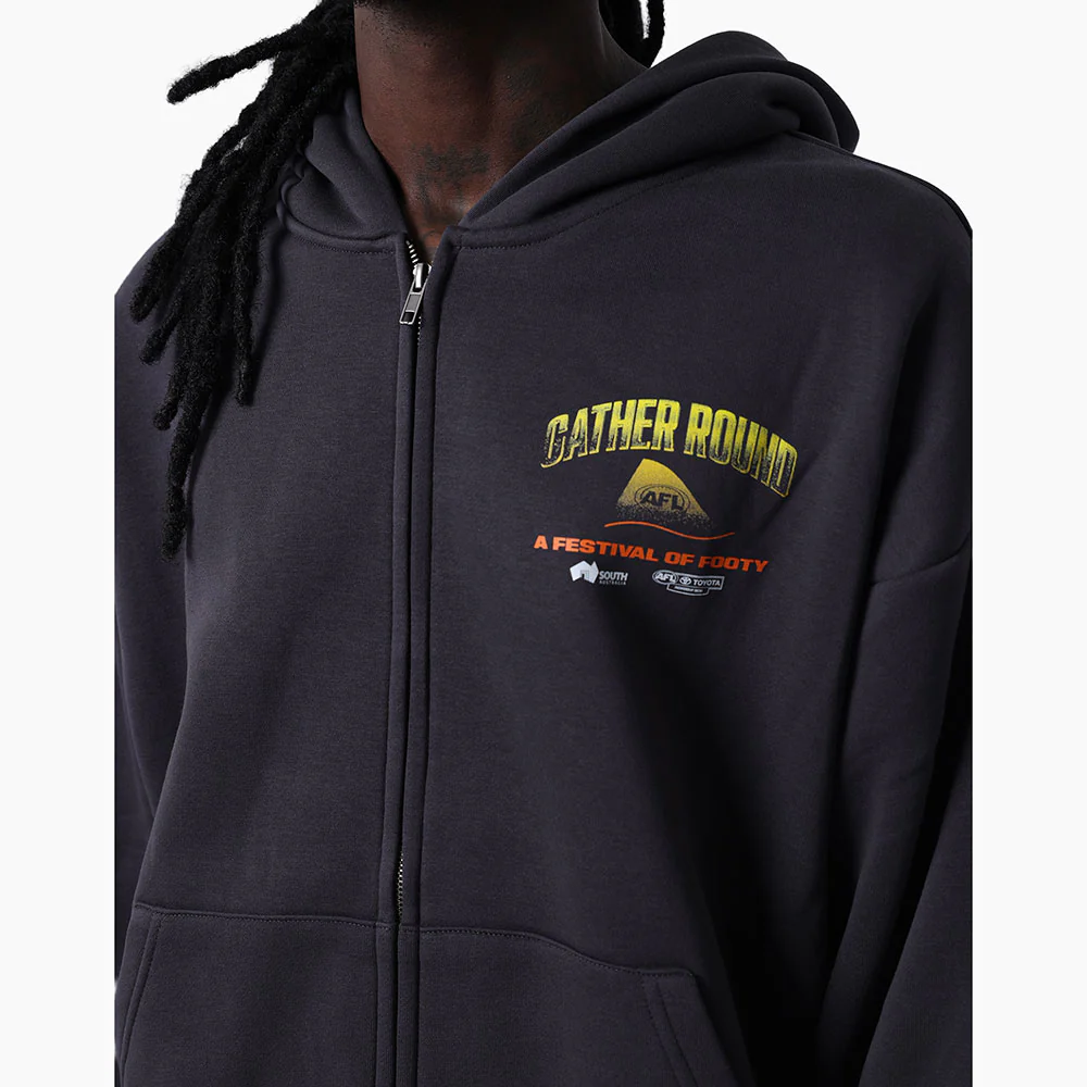 Gather Round 2026 Unisex Zip Hoodie - Image 4