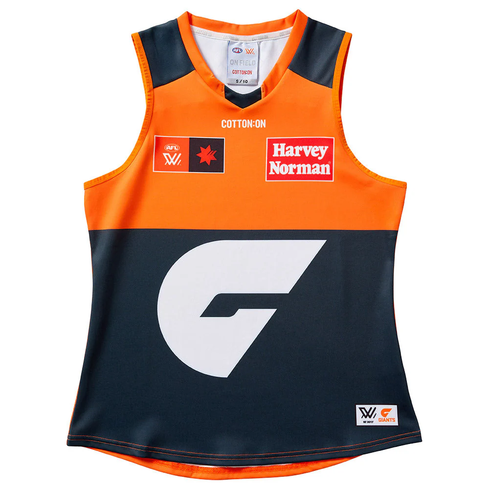 GWS Giants AFLW S10 Home Guernsey