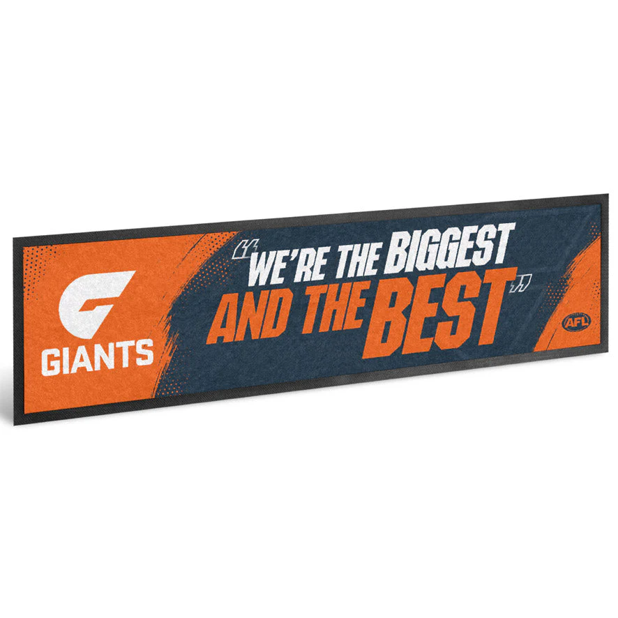 GWS Giants Team Song Bar Runner