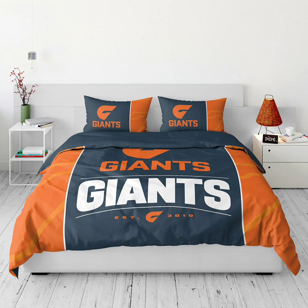 GWS Giants Double Quilt Cover Set