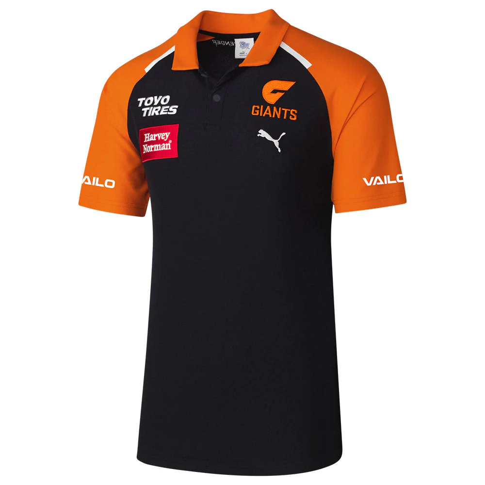 GWS Giants 2024 Authentic Mens Team Polo - Image 4