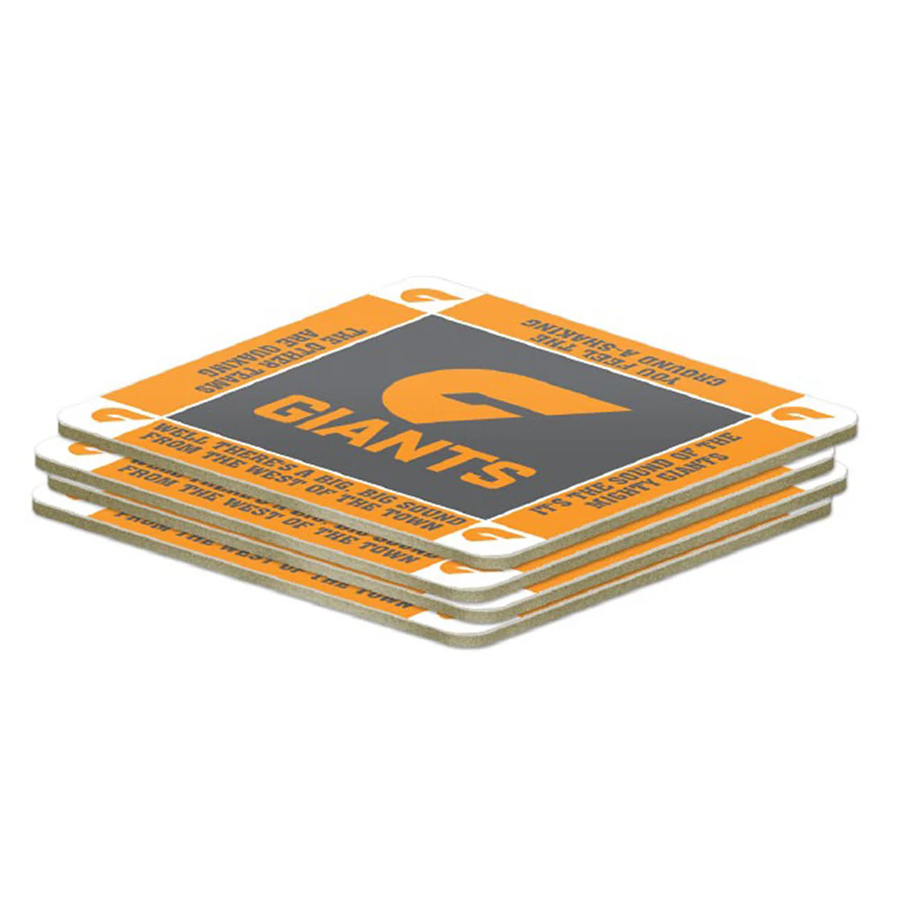 GWS Giants 4-Pack Coaster Set