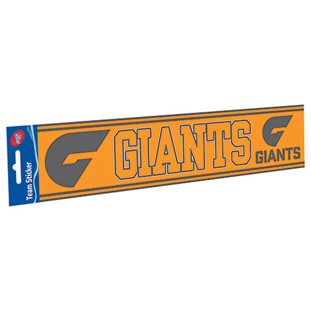 GWS Giants Bumper Sticker - Image 2