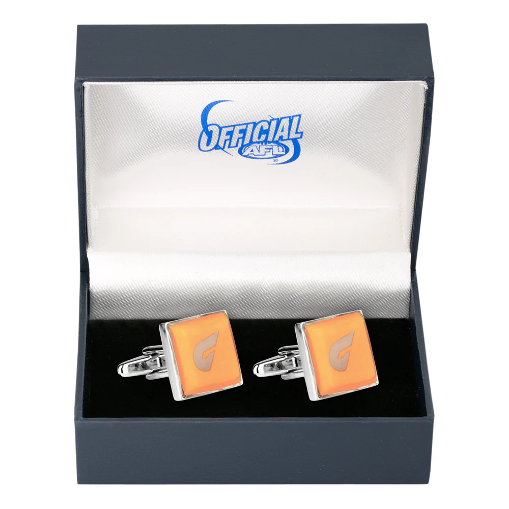 GWS Giants Coloured Cufflinks - Image 3