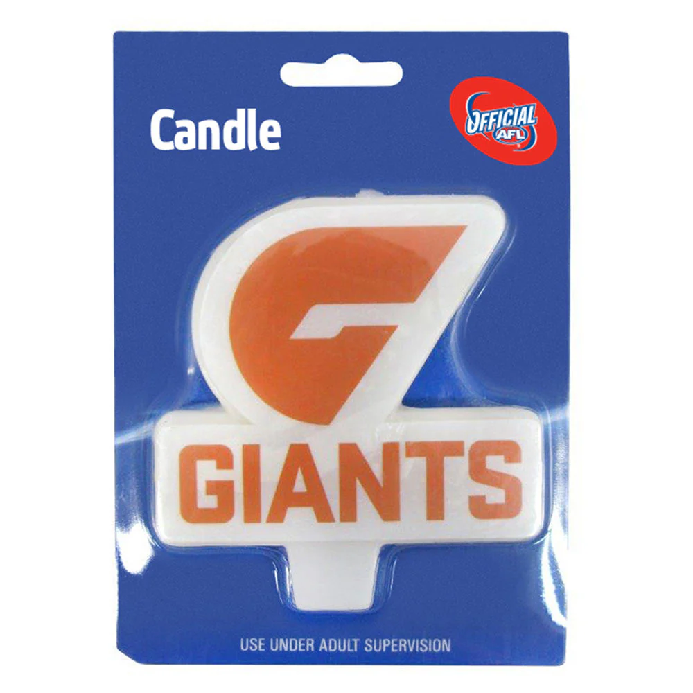 GWS Giants Logo Candle - Image 2