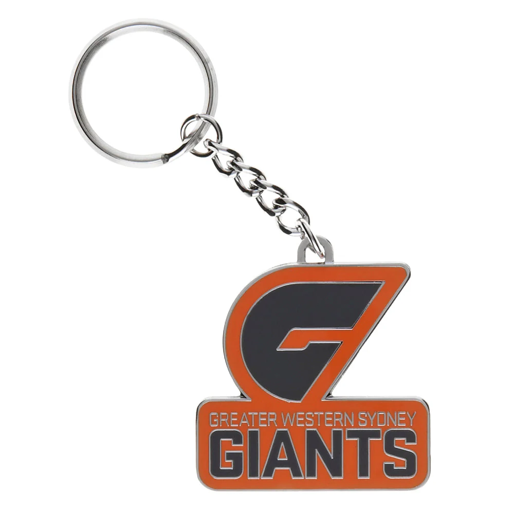 GWS Giants Logo Keyring - Image 2