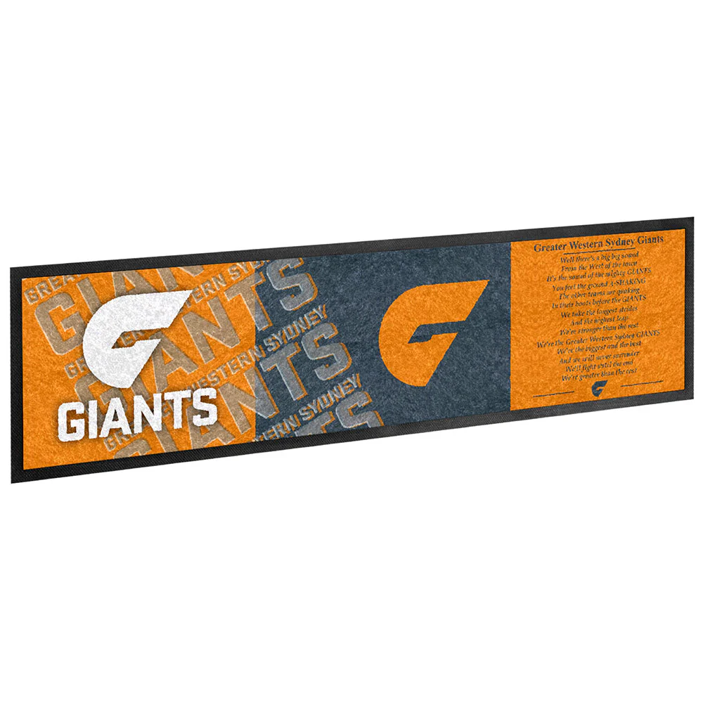 GWS Giants Lyrics Bar Runner