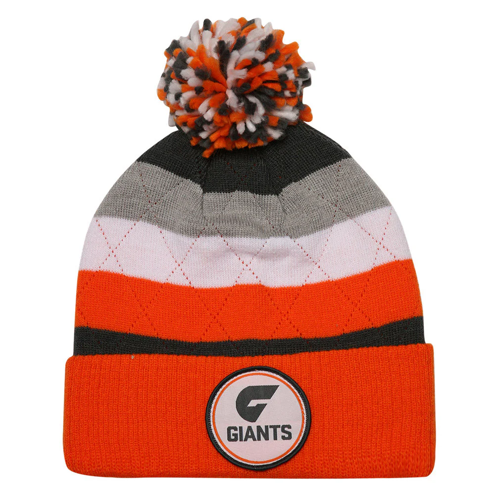 GWS Giants Mens Supporter Beanie - Image 2