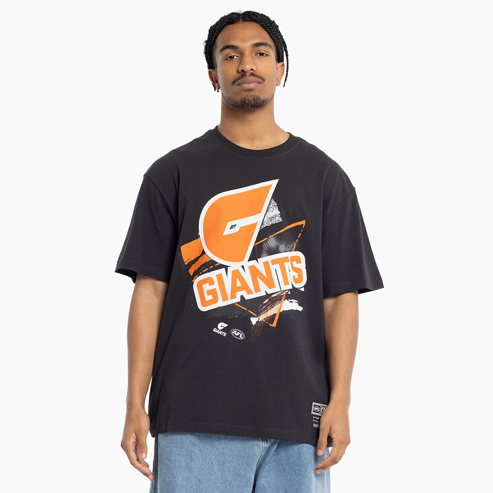 GWS Giants Mitchell & Ness Abstract Logo Tee