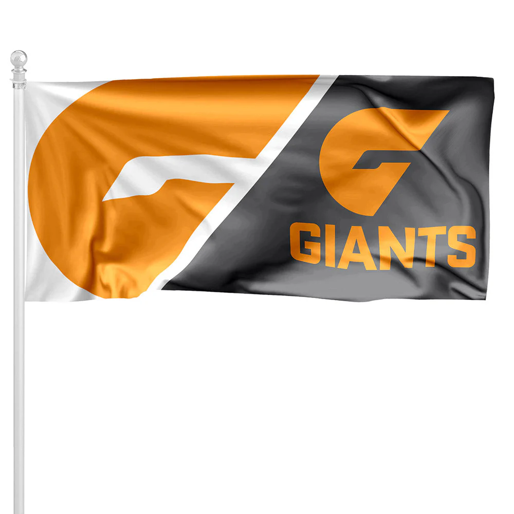 GWS Giants Pole Flag - Image 2