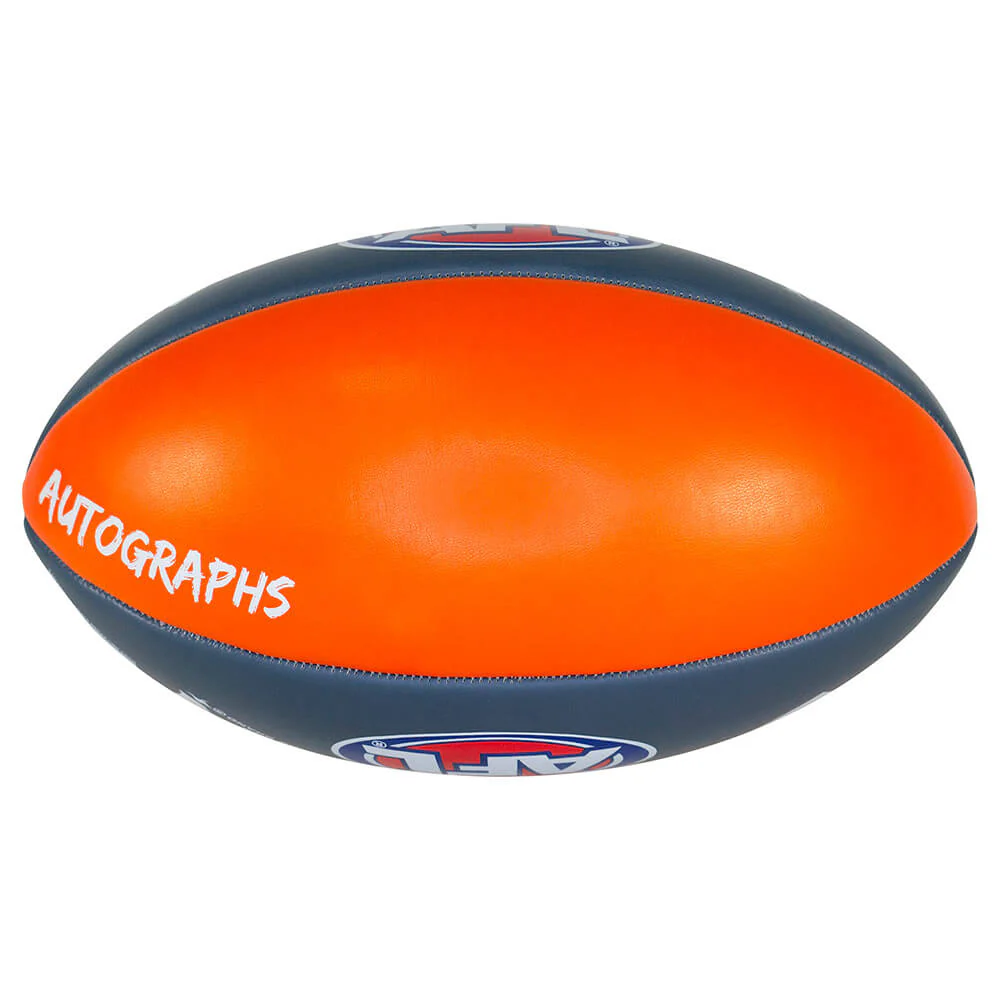 GWS Giants Pvc Autograph Football S3 - Image 4