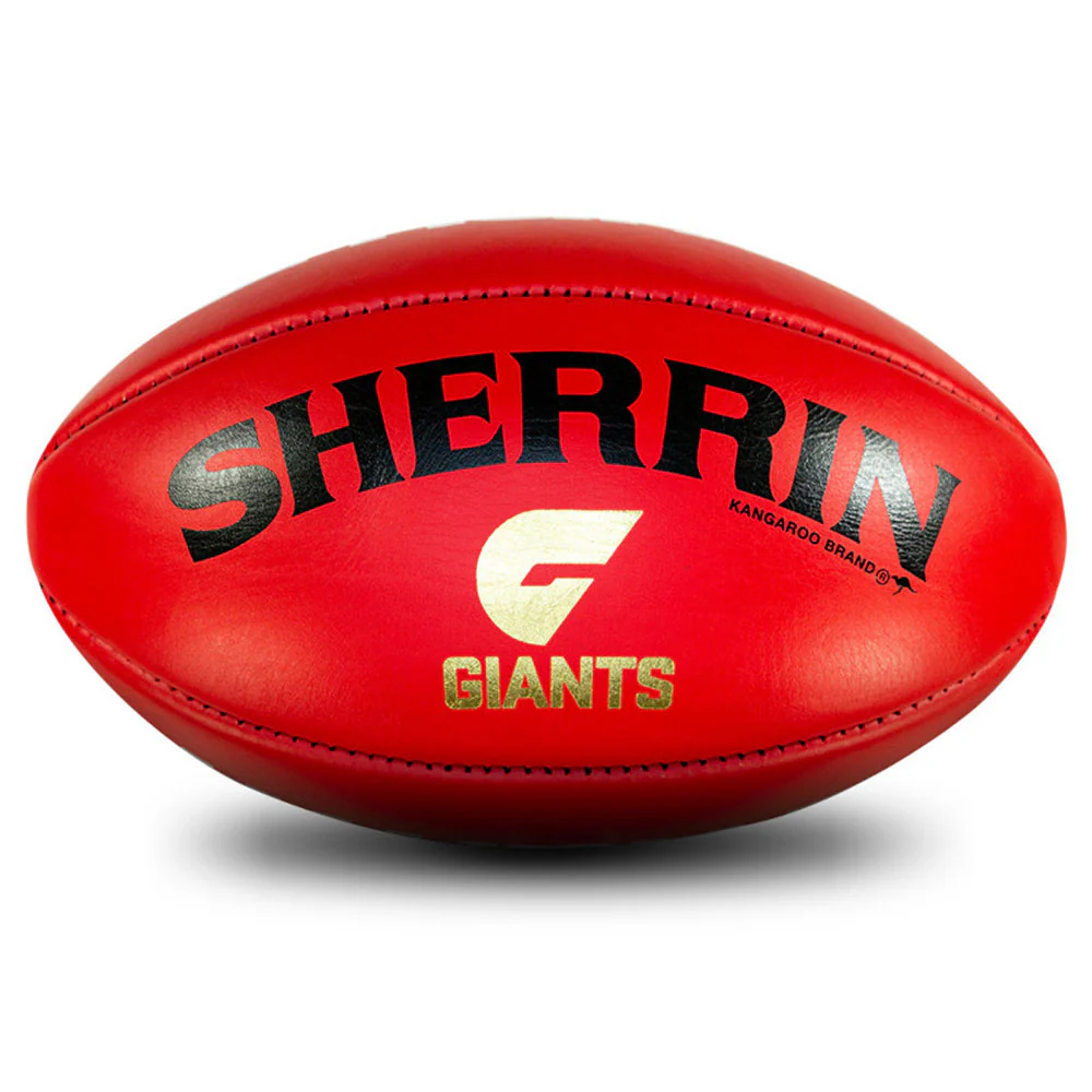 GWS Giants Red Official Game Ball