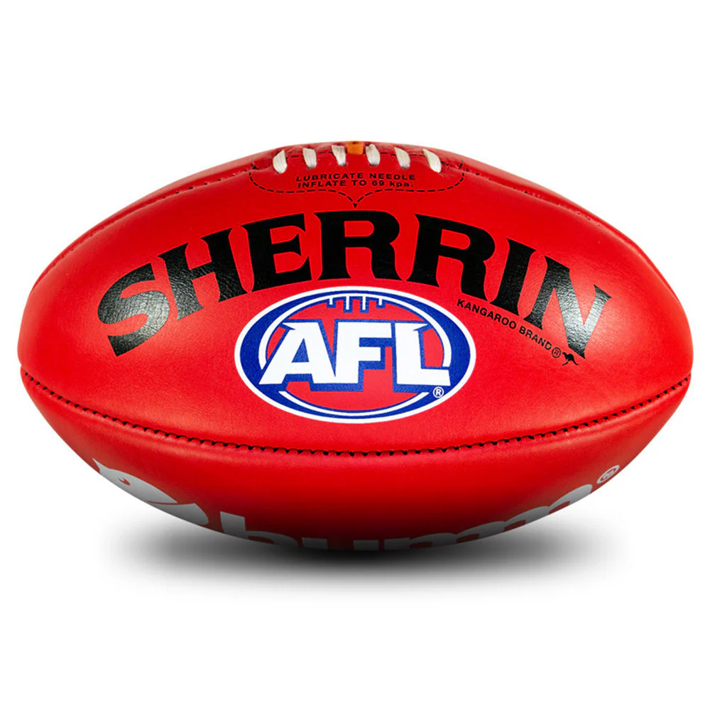 GWS Giants Red Official Game Ball - Image 2