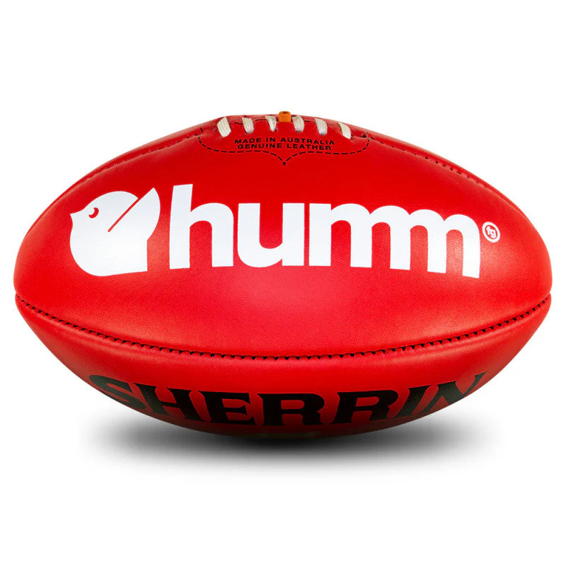 GWS Giants Red Official Game Ball - Image 5