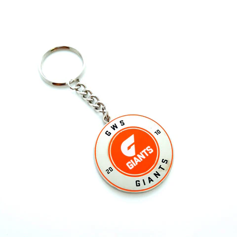 GWS Giants Round Logo Keyring - Image 2