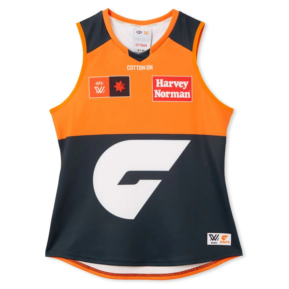 GWS Giants Season 9 AFLW Authentic Home Guernsey