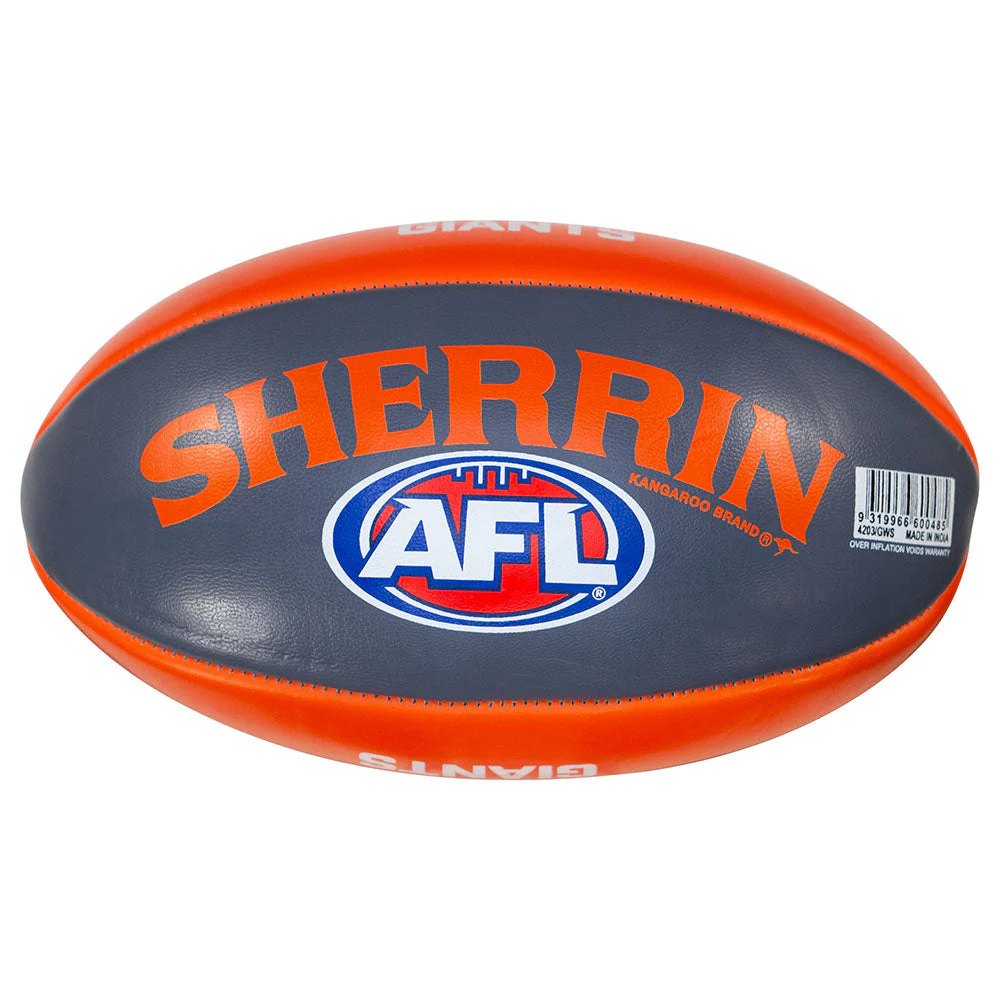 GWS Giants Sherrin My First Footy - Image 7