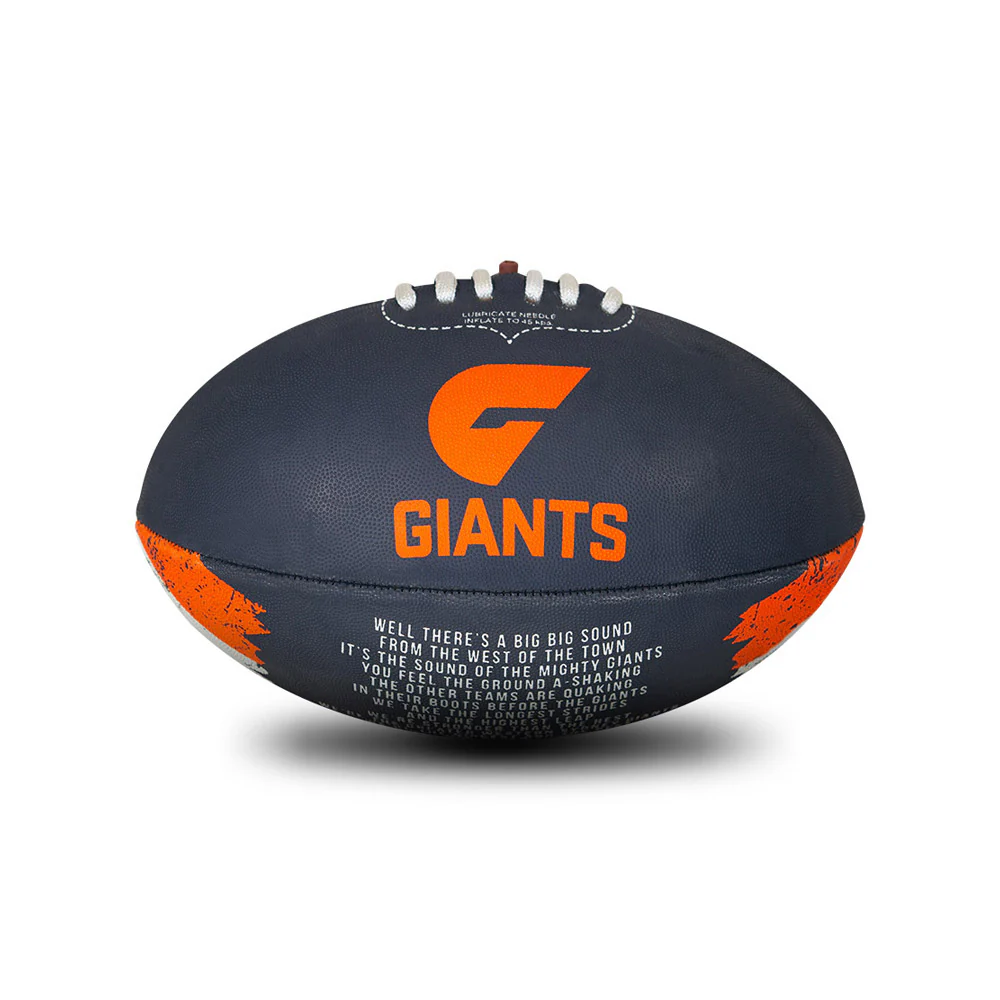 GWS Giants Song Football - Size 2 - Image 2