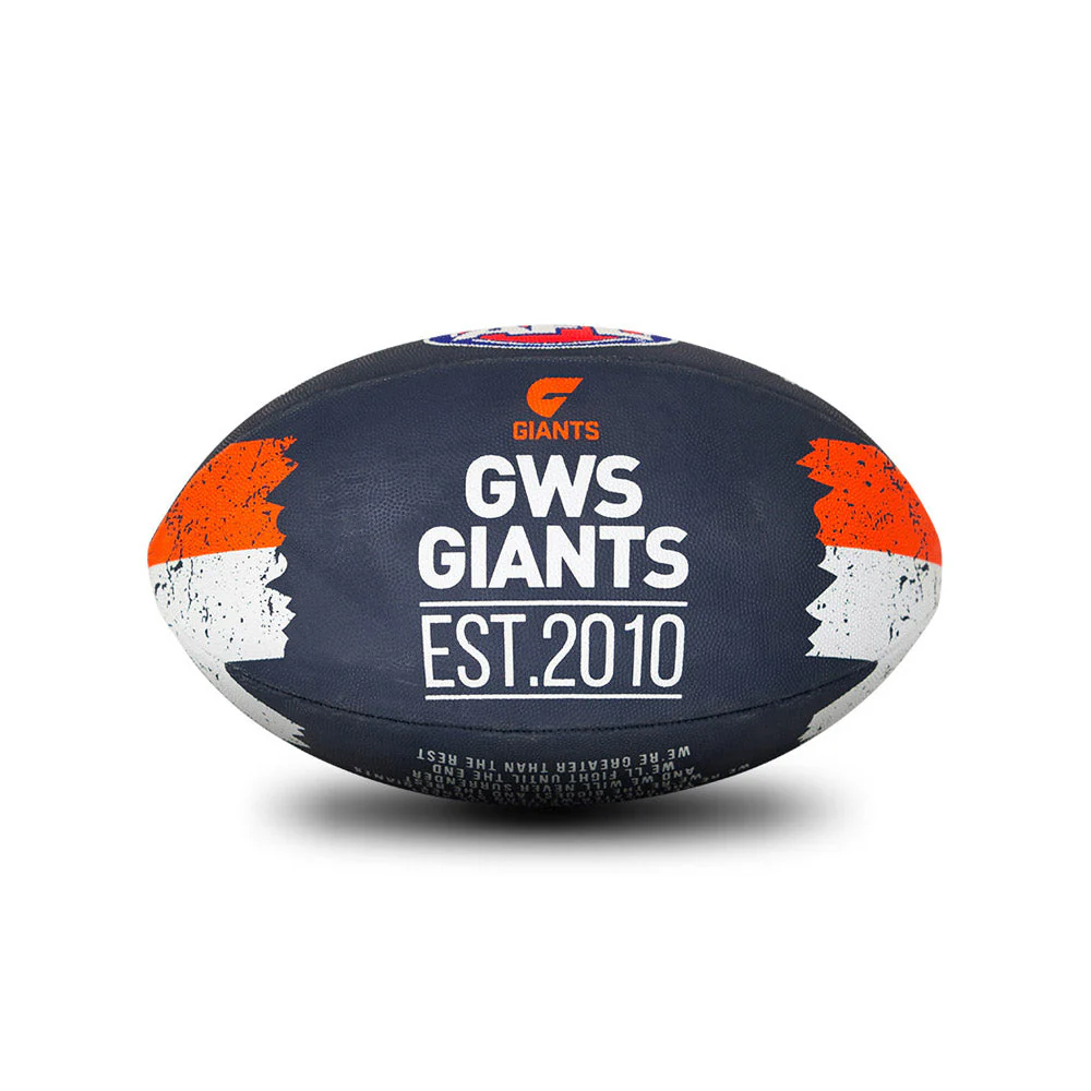 GWS Giants Song Football - Size 2 - Image 7