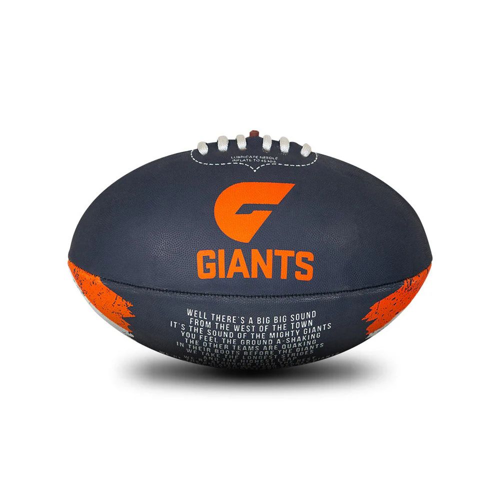 GWS Giants Song Football - Size 2 - Image 8