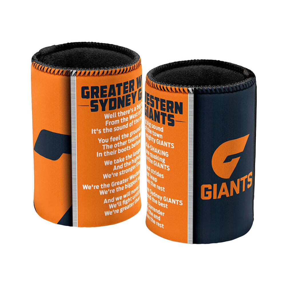 GWS Giants Team Song Can Cooler