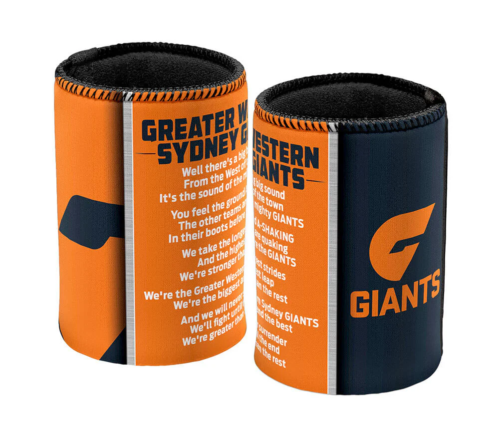 GWS Giants Team Song Can Cooler - Image 2