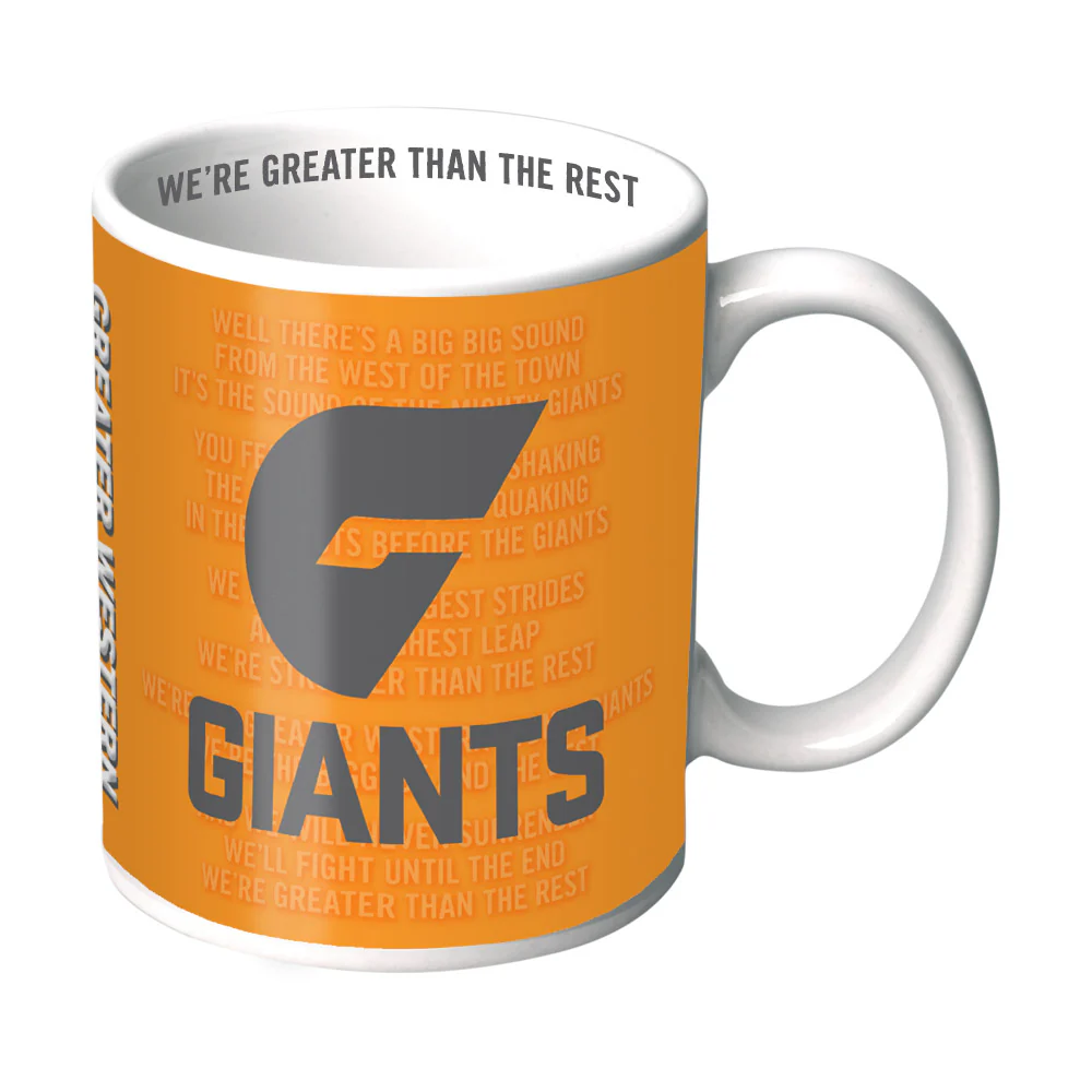 GWS Giants Team Song Mug