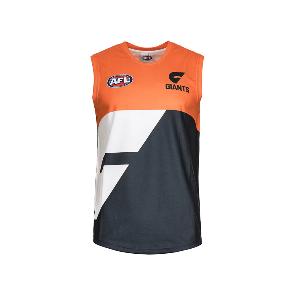 GWS Giants Toddler Sleeveless Replica Guernsey - Image 4