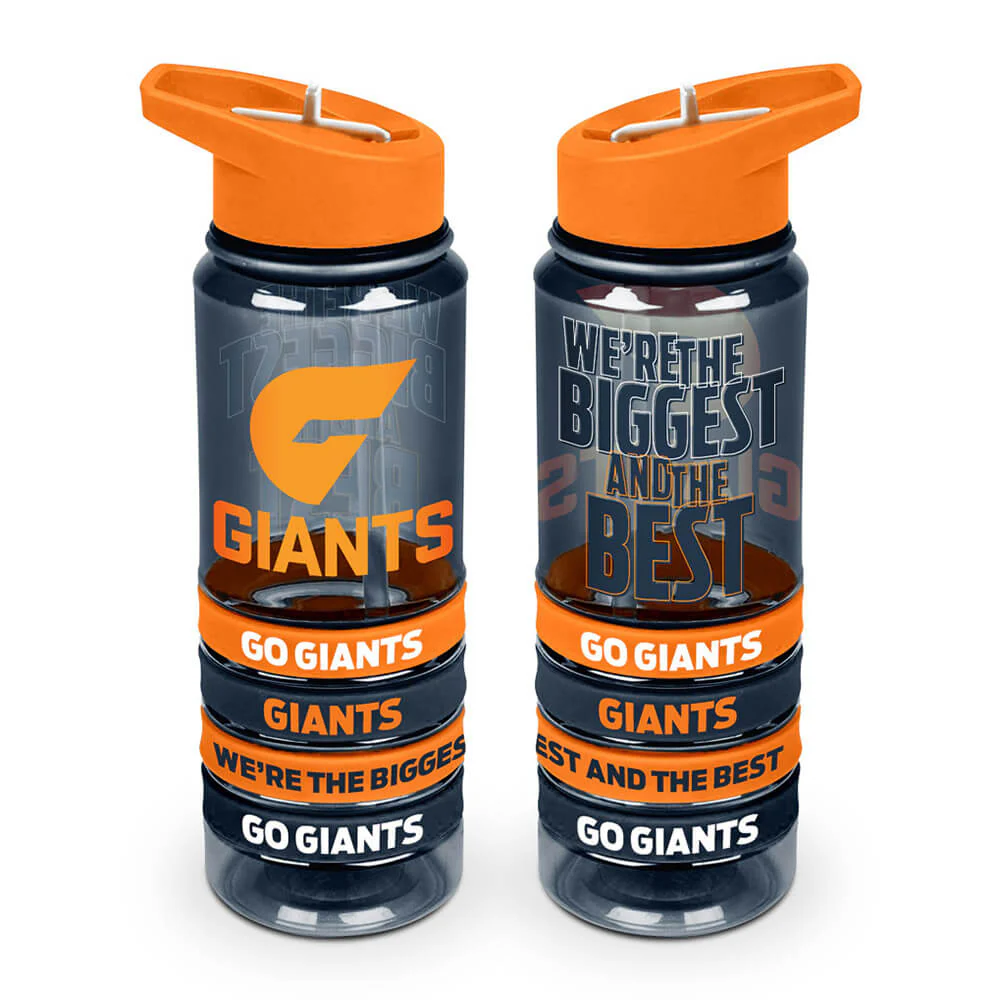 GWS Giants Tritan Bottle And Bands