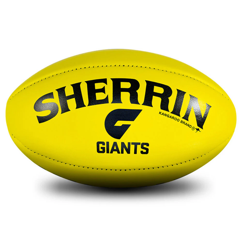 GWS Giants Yellow Official Game Ball