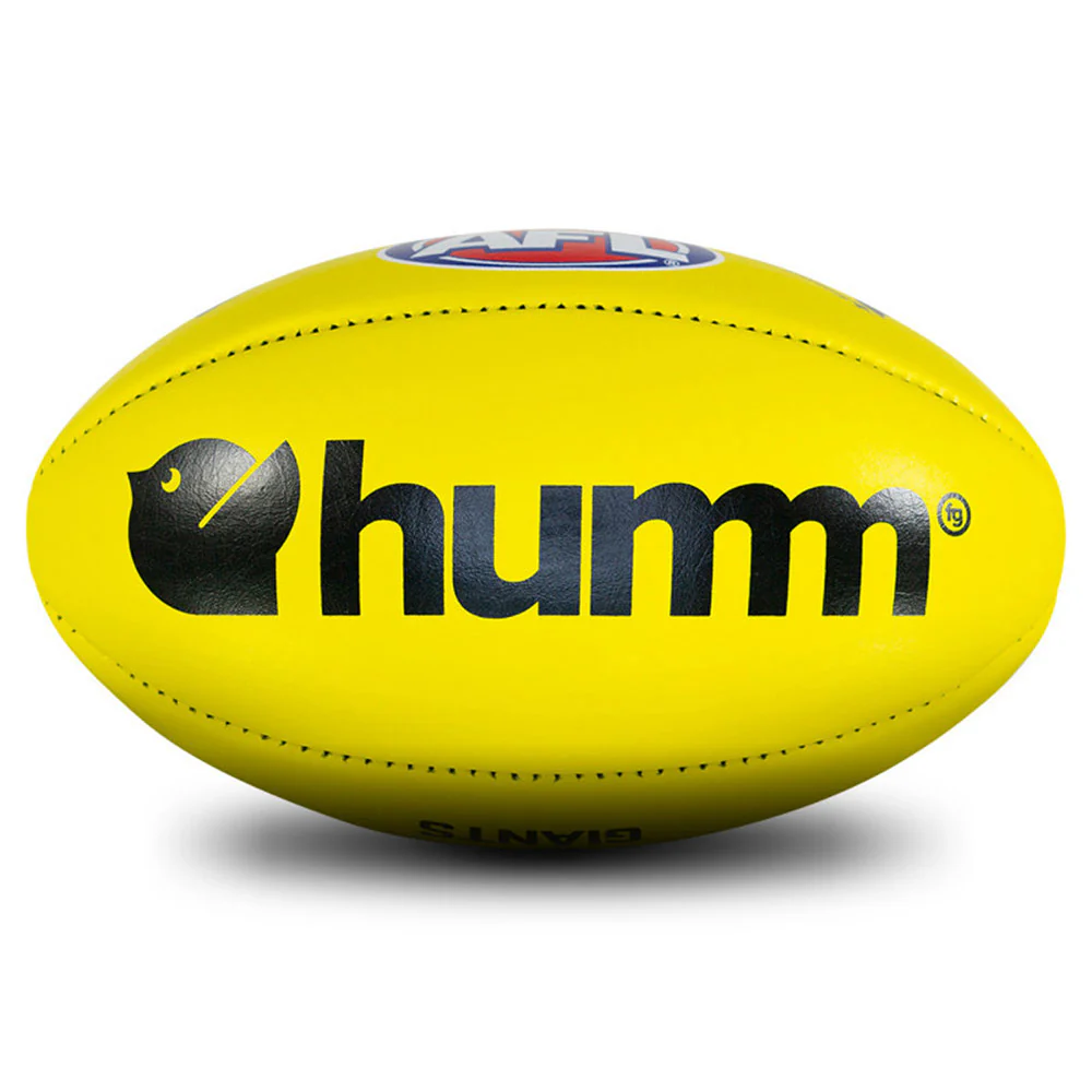 GWS Giants Yellow Official Game Ball - Image 4