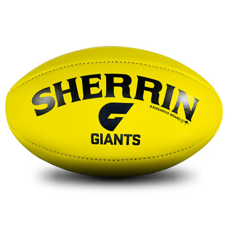 GWS Giants Yellow Official Game Ball - Image 5