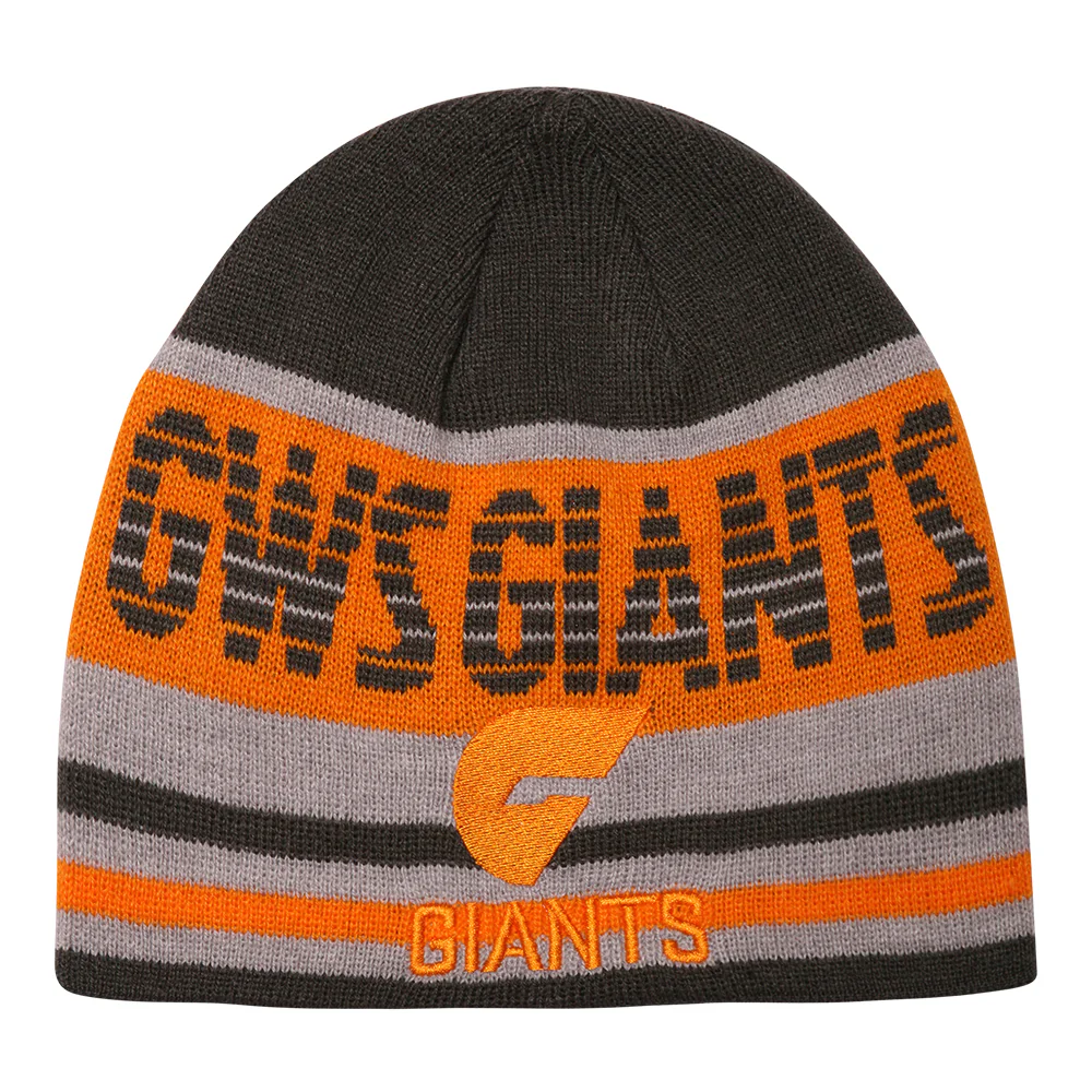 GWS Giants Youth Supporter Beanie