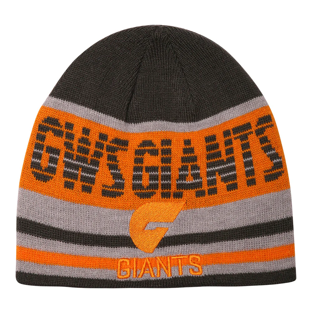 GWS Giants Youth Supporter Beanie - Image 2