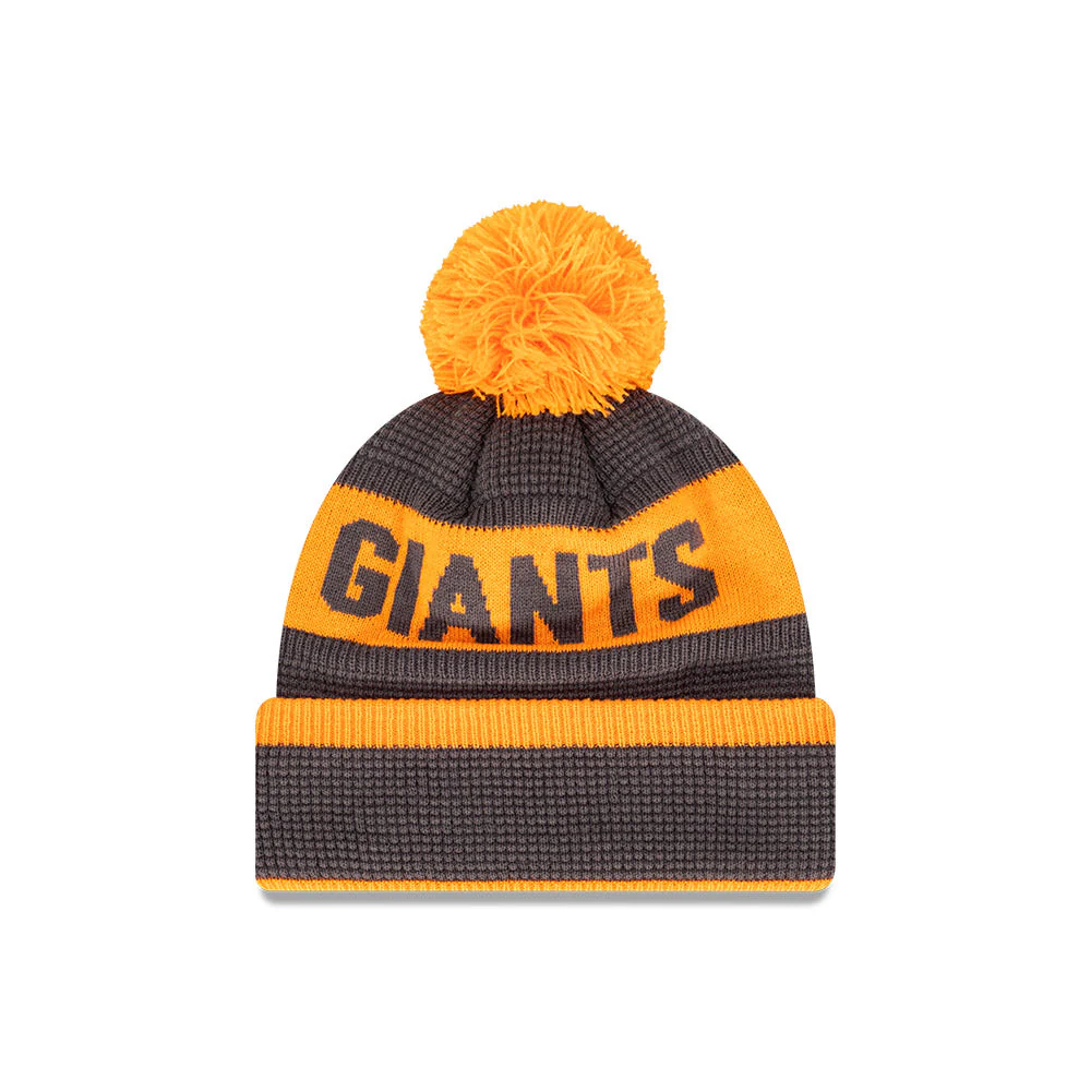 GWS Giants New Era Waffle Wordmark Beanie - Image 4