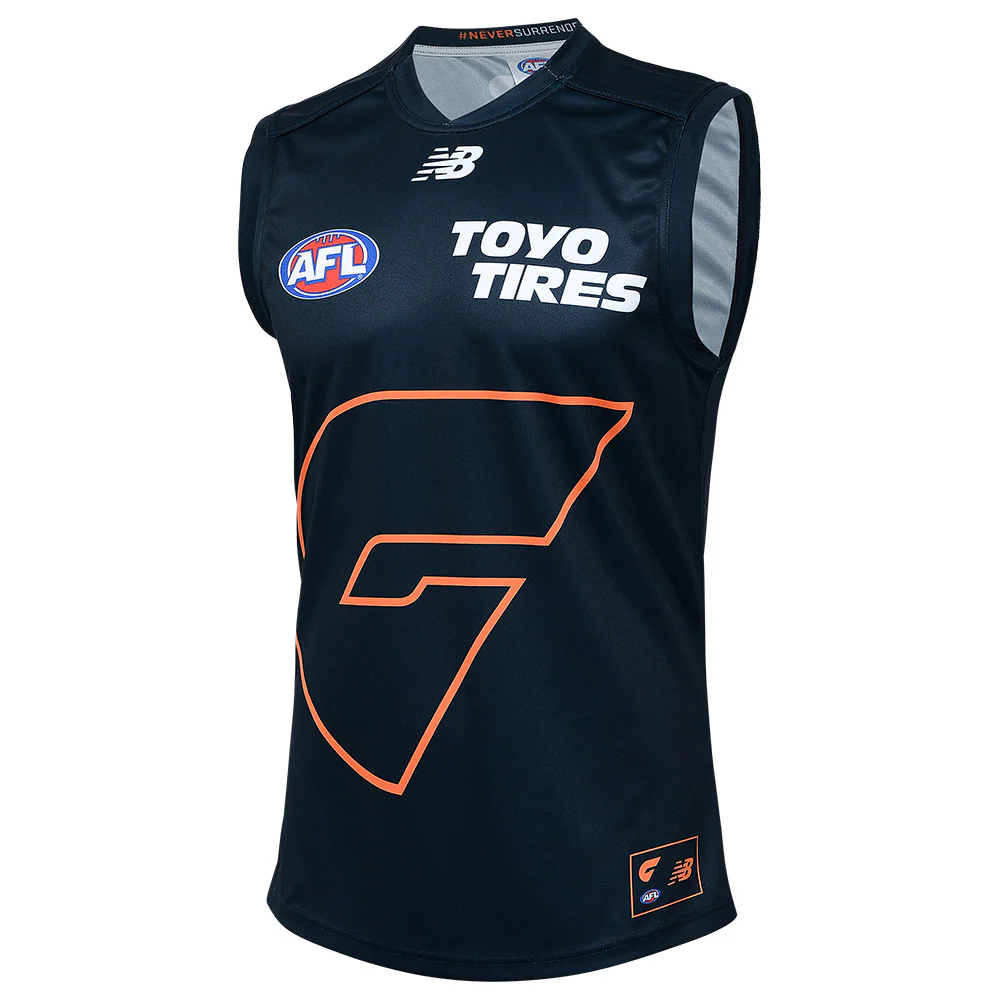 GWS Giants 2025 Authentic Away Guernsey