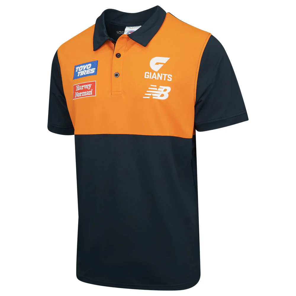 GWS Giants 2026 Player Media Polo Adult