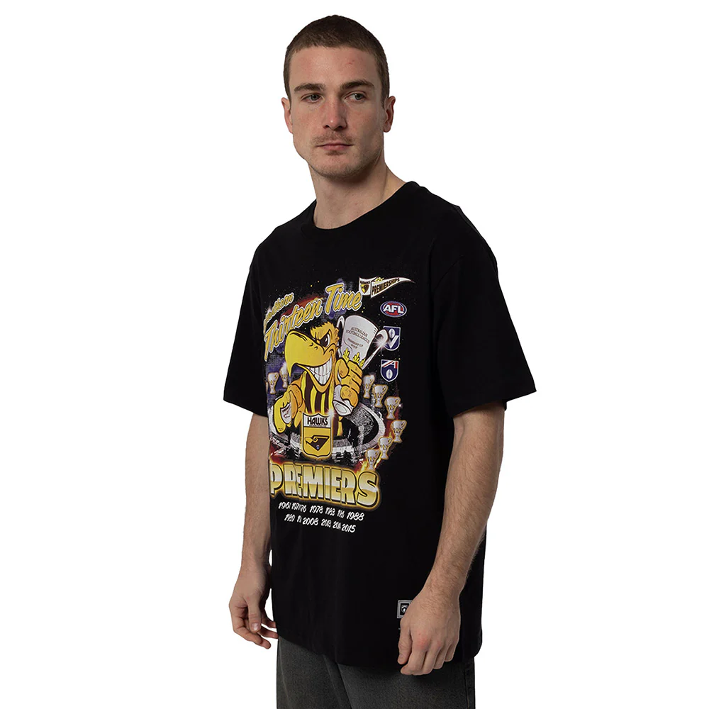 Hawthorn Mitchell & Ness 13x Premiers Tee
