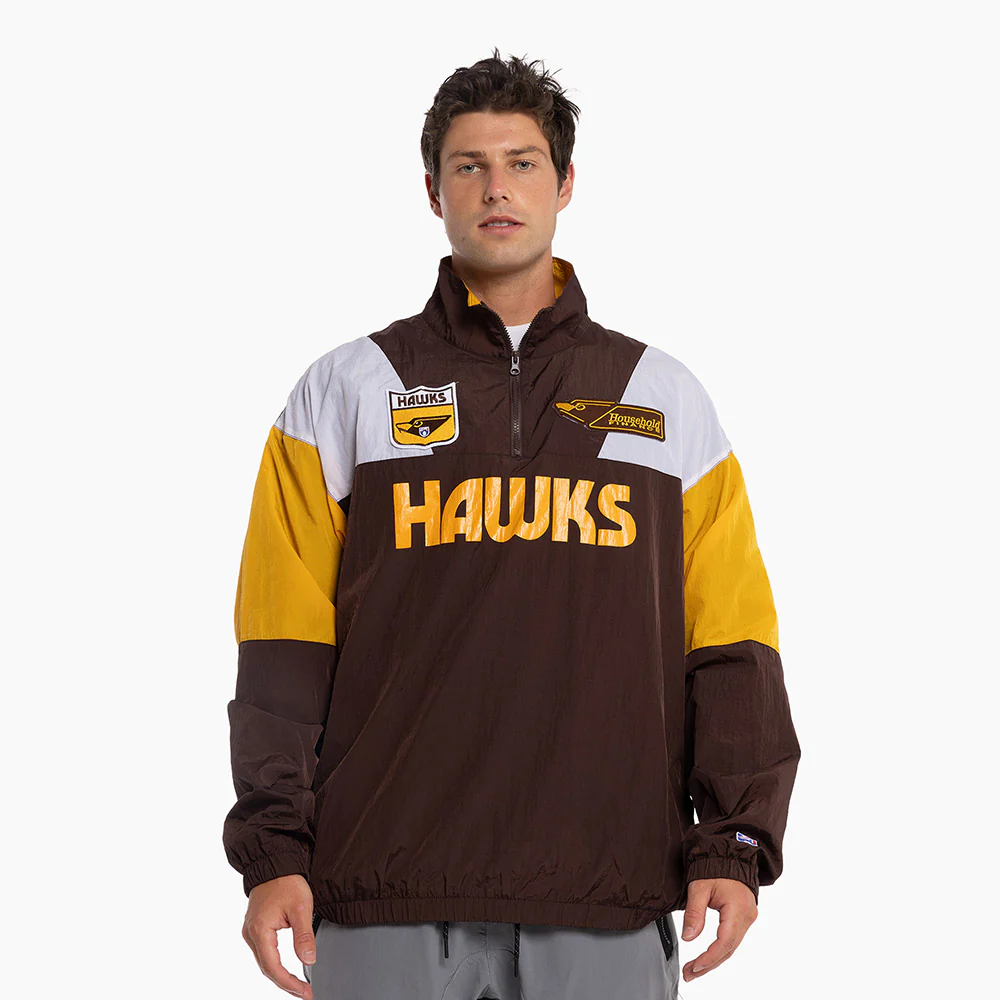 Hawthorn Adults Throwback Pullover Windbreaker