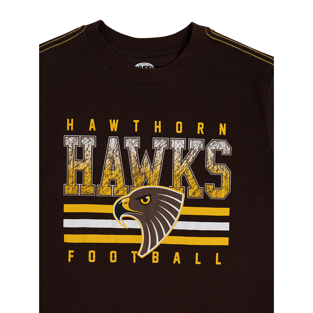 Hawthorn 2024 Youth Sketch Tee - Image 3