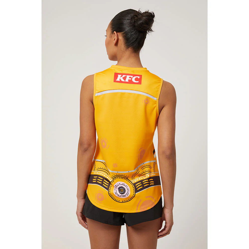 Hawthorn AFLW Season 7 Womens Indigenous Guernsey - Image 3