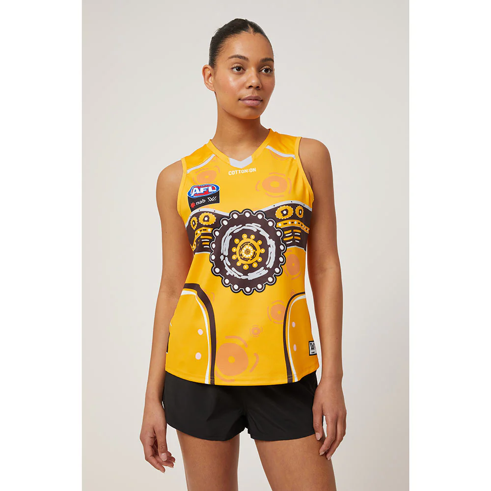 Hawthorn AFLW Season 7 Womens Indigenous Guernsey - Image 9