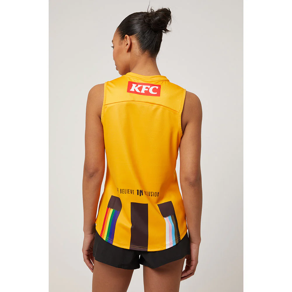 Hawthorn AFLW Season 7 Womens Pride Guernsey - Image 3