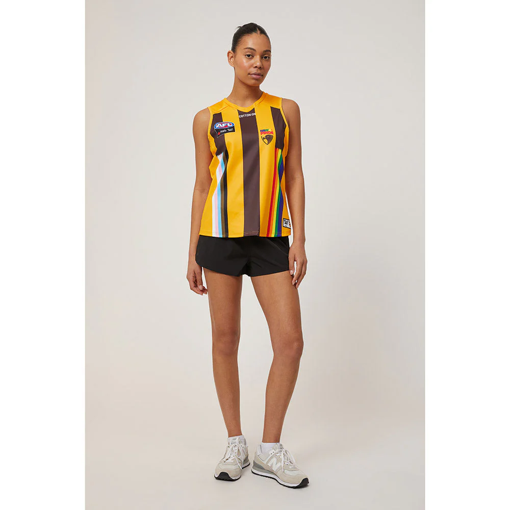 Hawthorn AFLW Season 7 Womens Pride Guernsey - Image 6