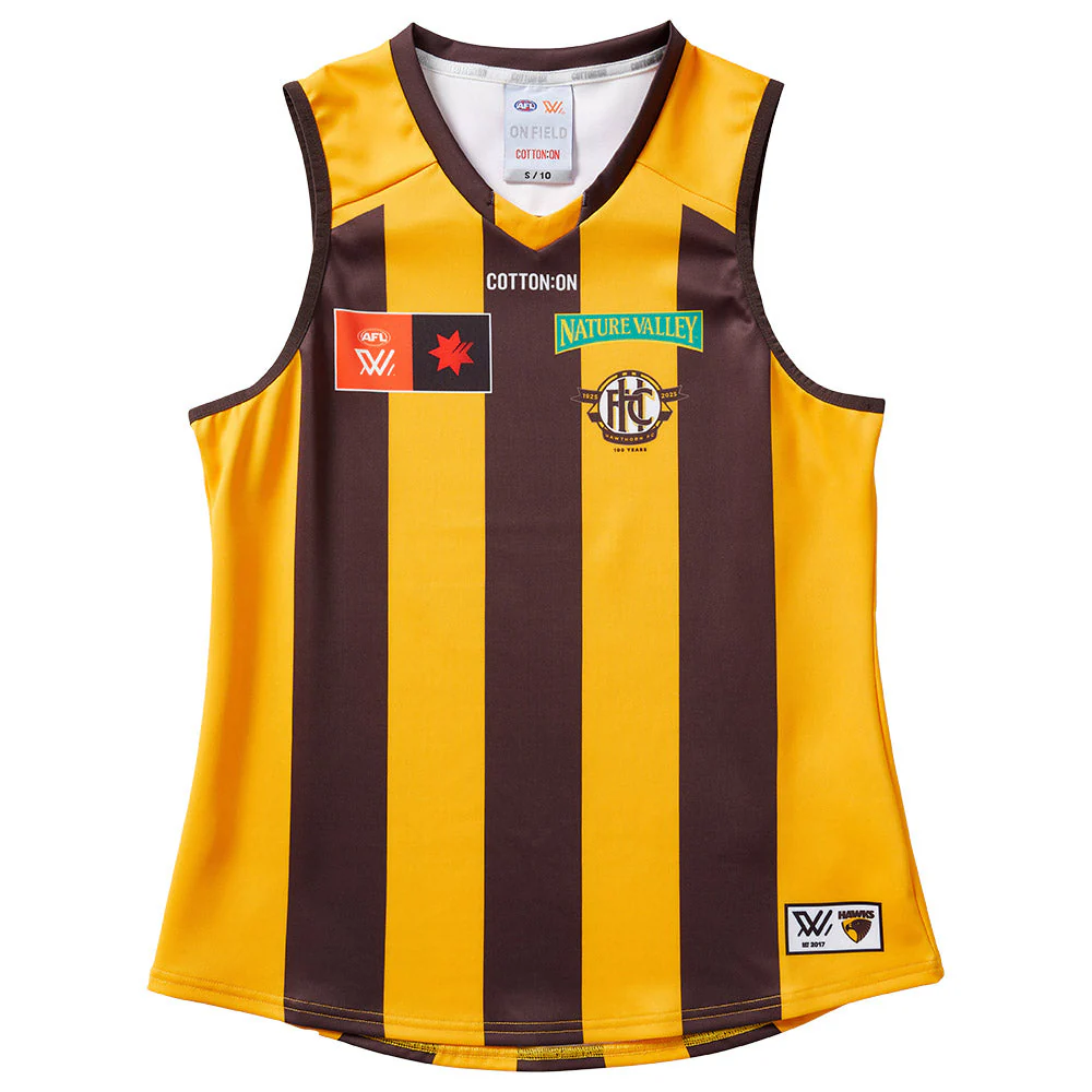 Hawthorn Hawks AFLW S10 Home Guernsey