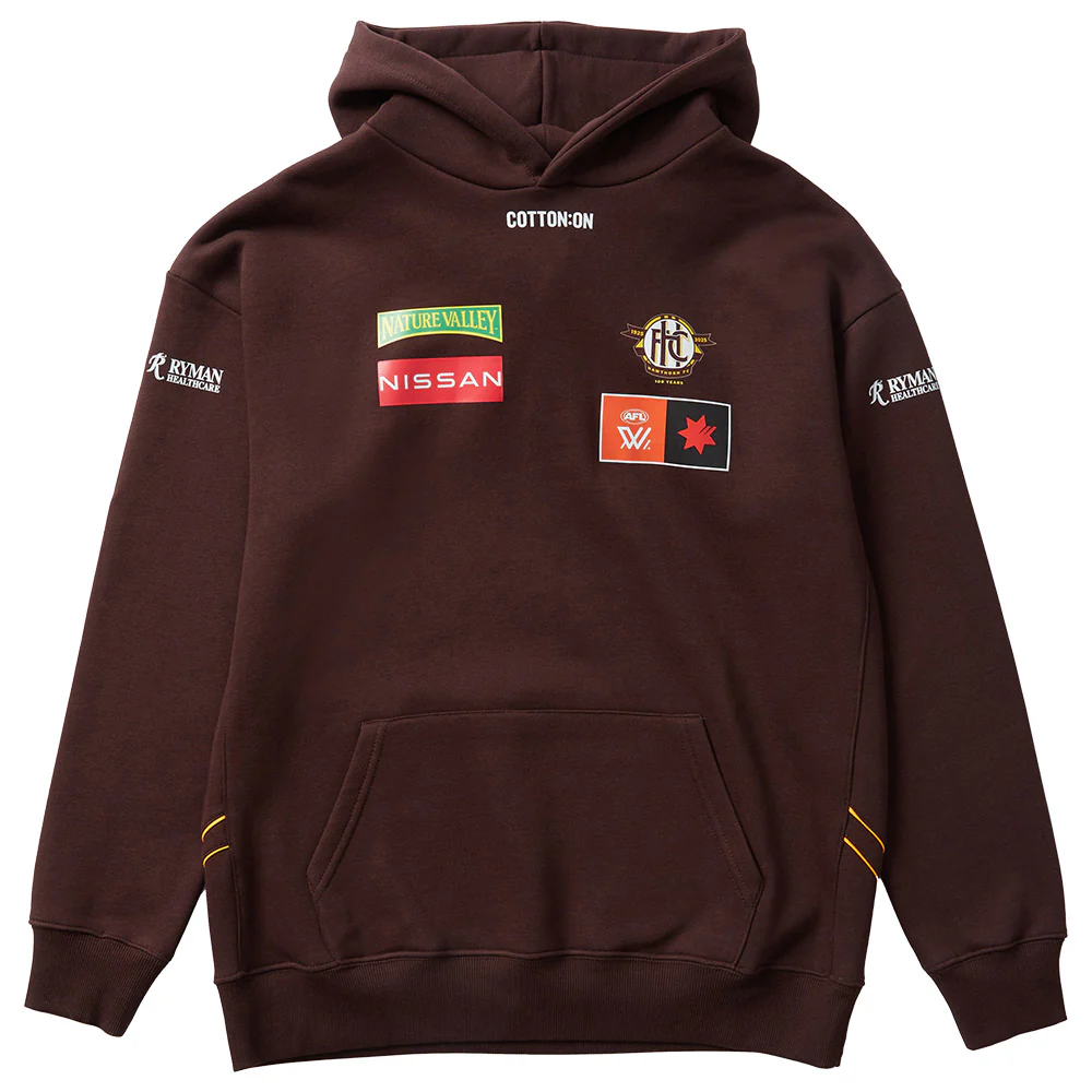 Hawthorn AFLW S10 Fleece Hoodie