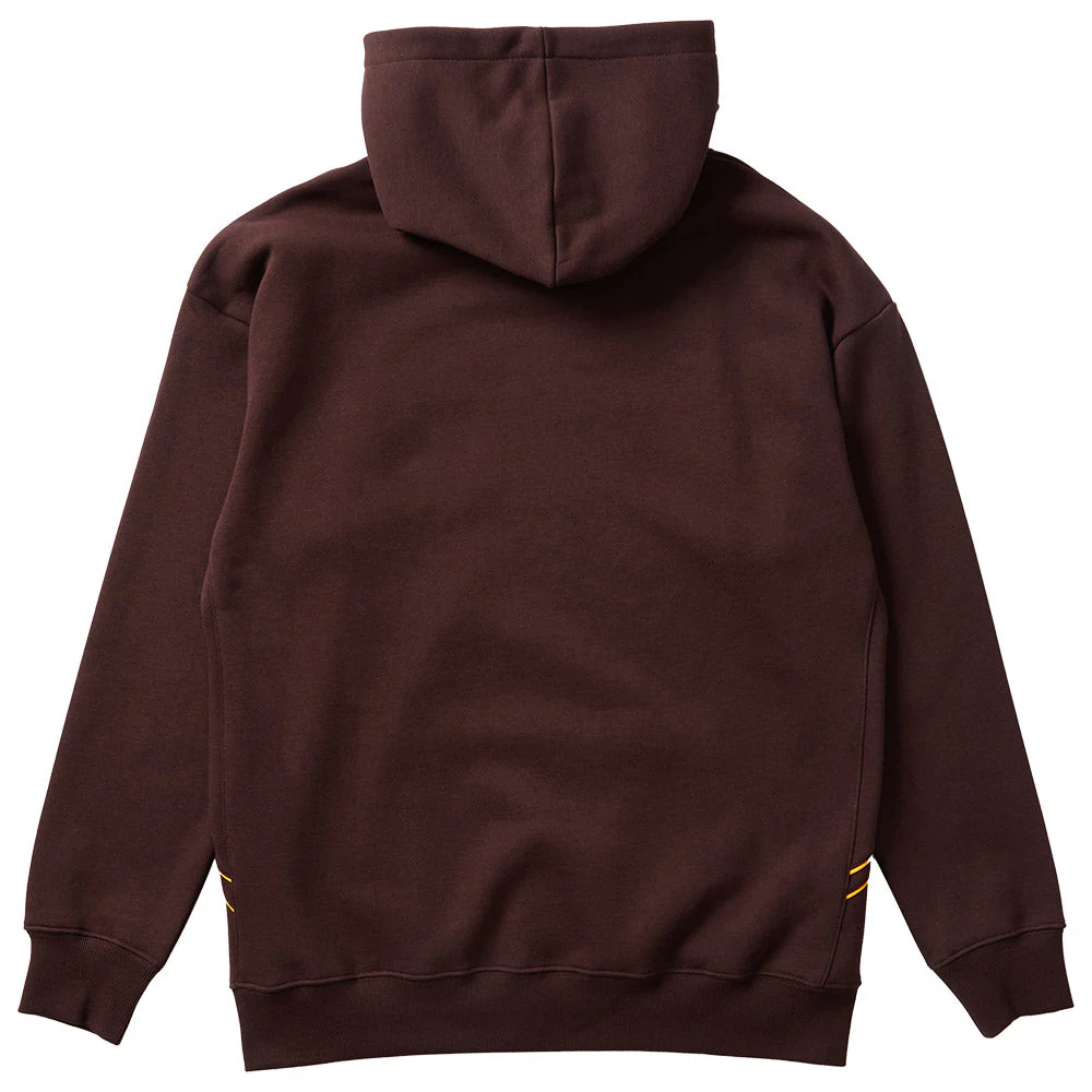 Hawthorn AFLW S10 Fleece Hoodie - Image 2